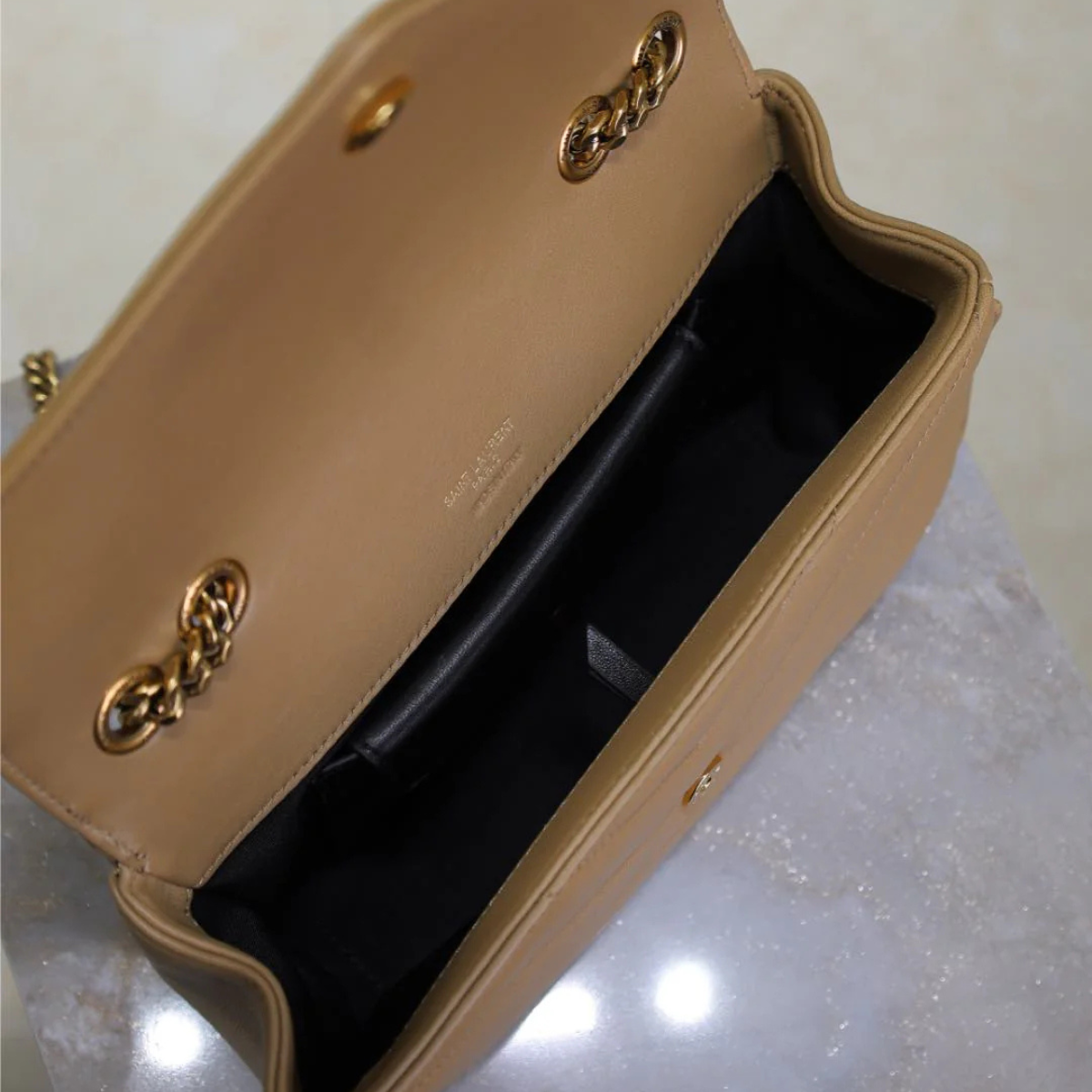 SAINT LAURENT SAC LOULOU PETIT AGNEAU MATELASSÉ