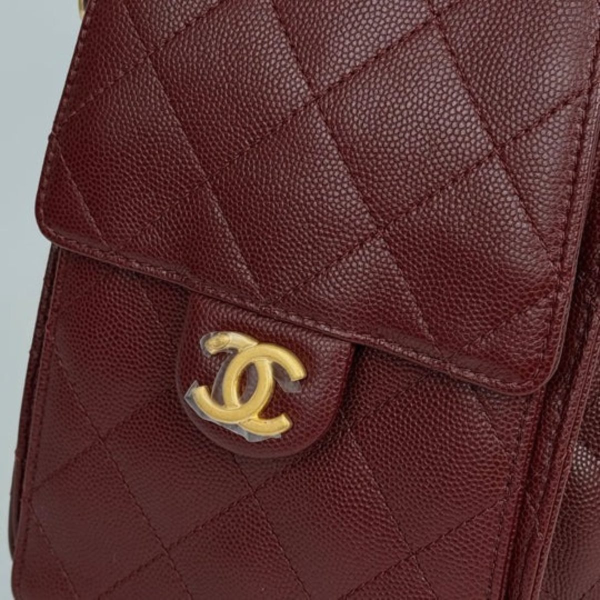 CHANEL 25 CAVIAR DE BORDEAUX ET ENSEMBLE DE BALLERINES