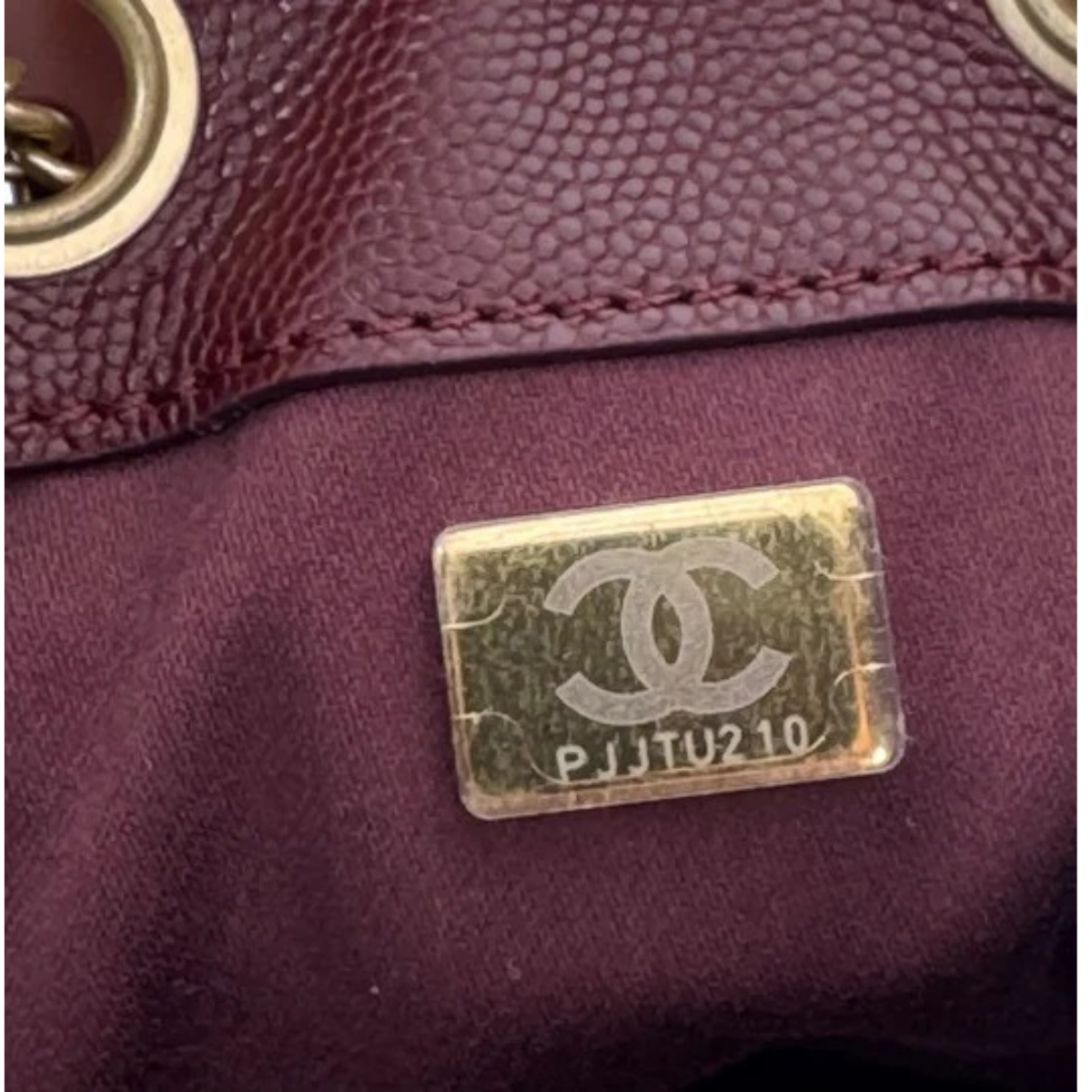 CHANEL 25 CAVIAR DE BORDEAUX ET ENSEMBLE DE BALLERINES