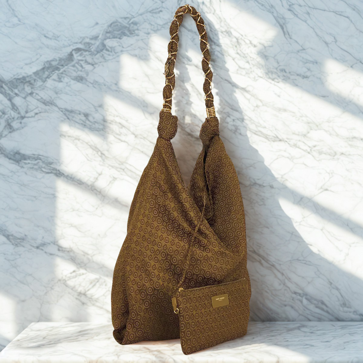 YVES SAINT LAURENT – SAC AMALIA EN JACQUARD