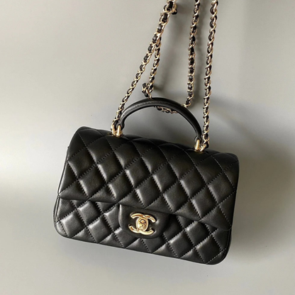 Sac Chanel Mini Flap – Noir