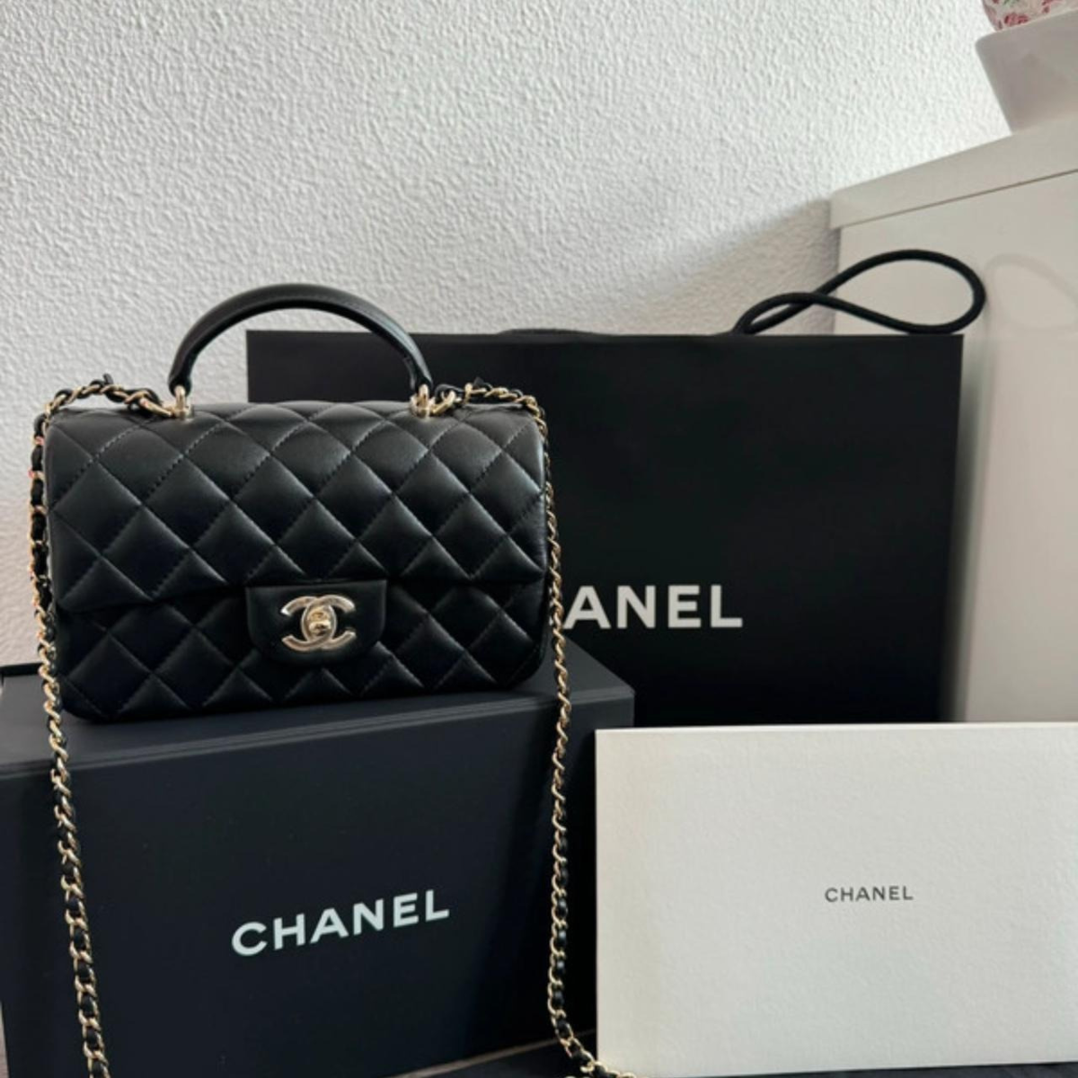 Sac Chanel Mini Flap – Noir