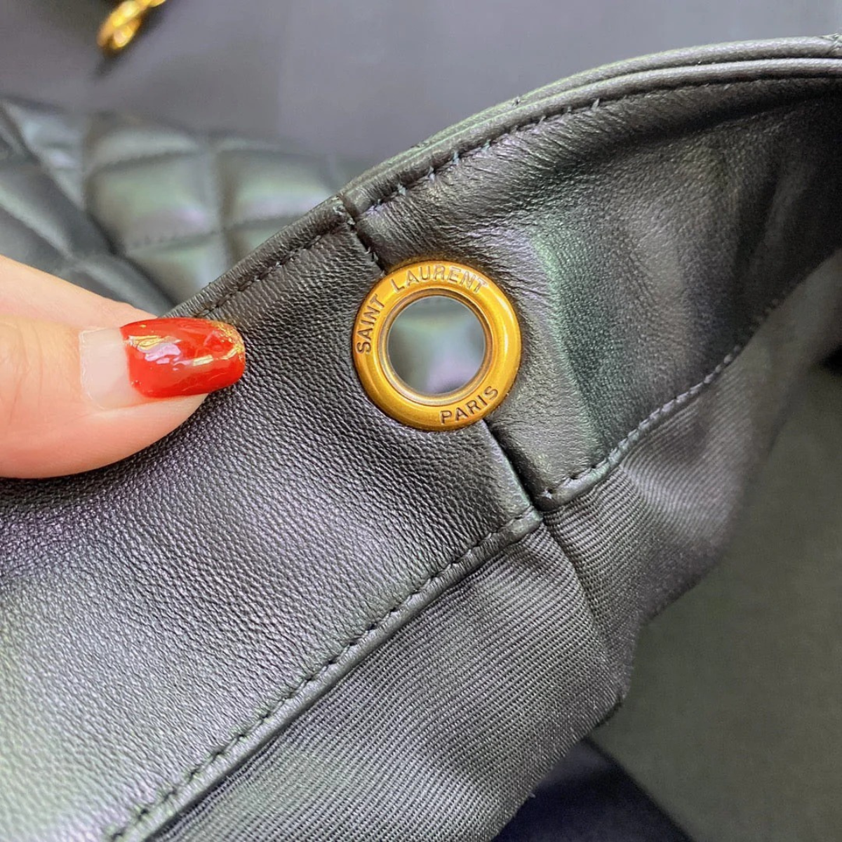 ICARE EN PEAU D'AGNEAU MATELASSÉE