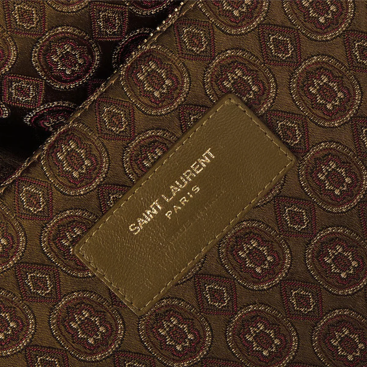 YVES SAINT LAURENT – SAC AMALIA EN JACQUARD