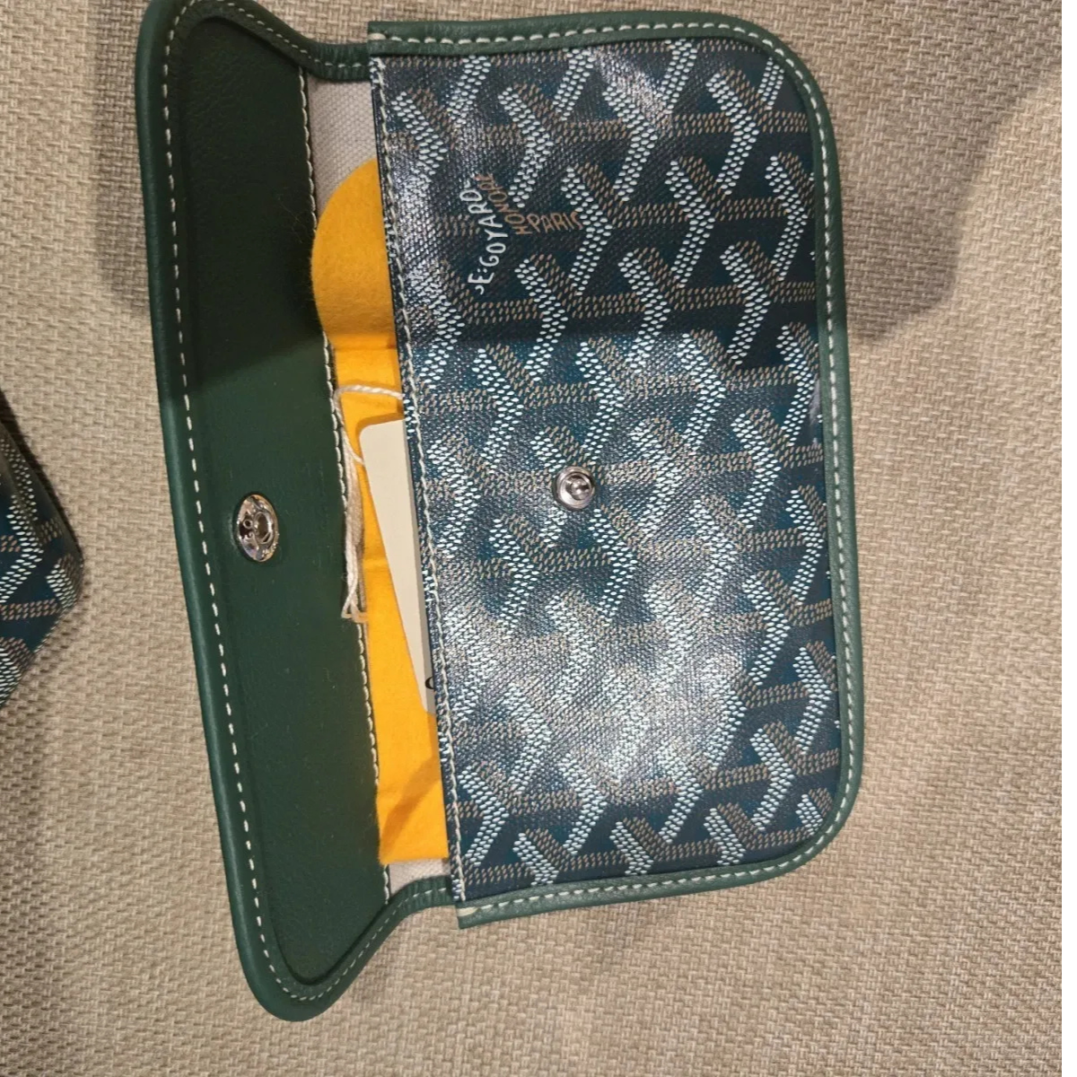 SAC CABAS GOYARD SAINT LOUIS GM – VERT