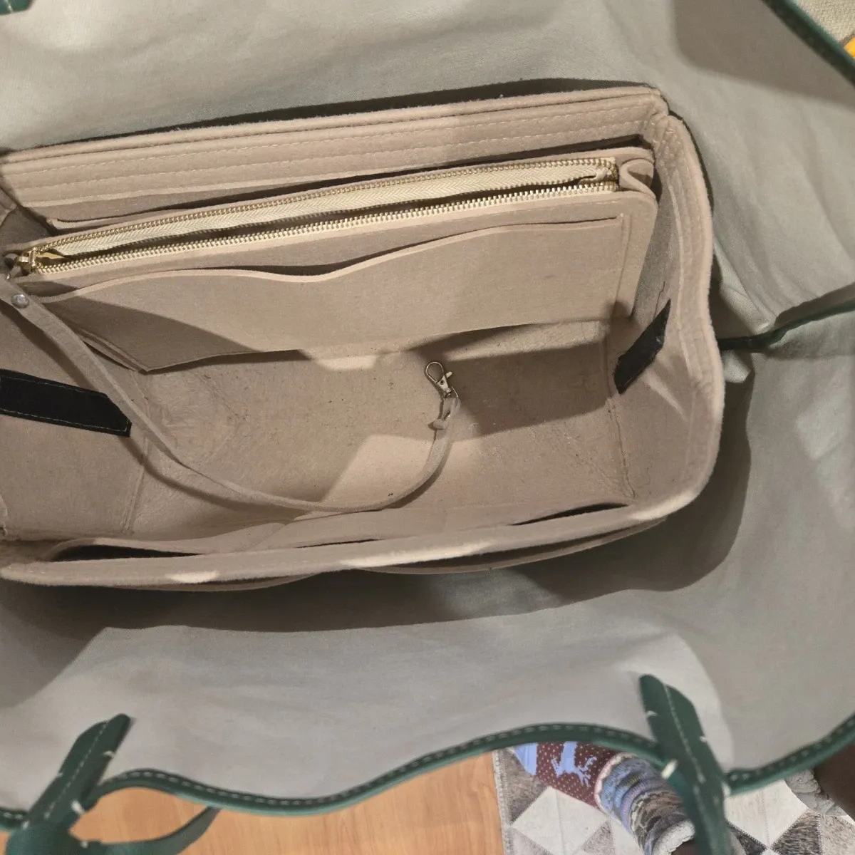 SAC CABAS GOYARD SAINT LOUIS GM – VERT