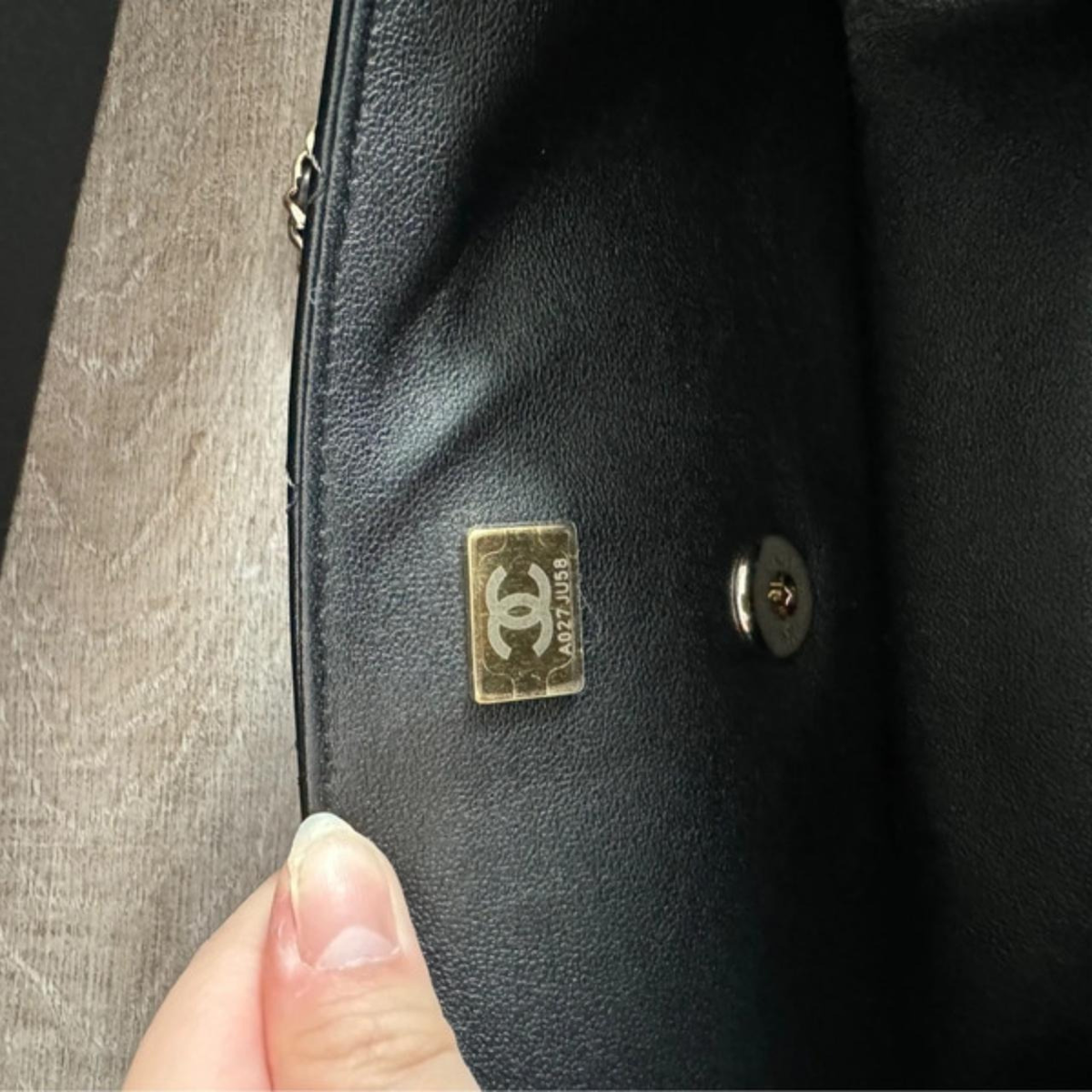 Sac Chanel Mini Flap – Noir