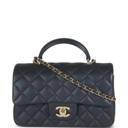 Sac Chanel Mini Flap – Noir