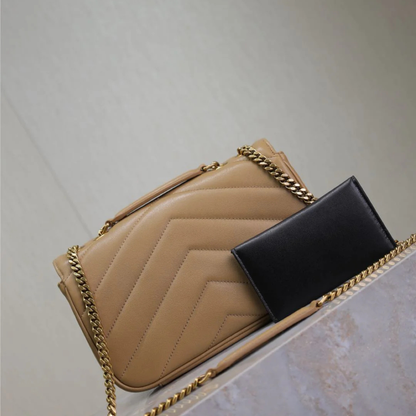 SAINT LAURENT SAC LOULOU PETIT AGNEAU MATELASSÉ 