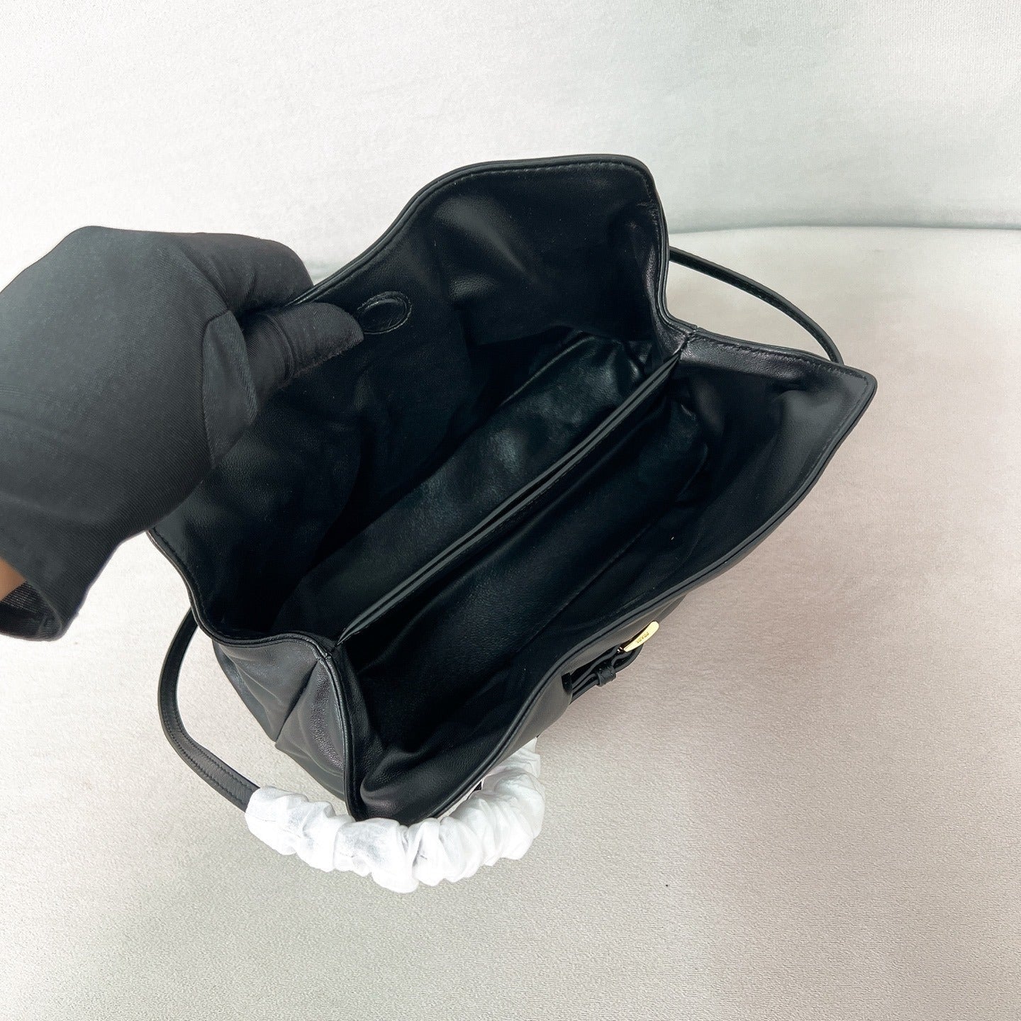 Petit sac Prada Dada en cuir nappa